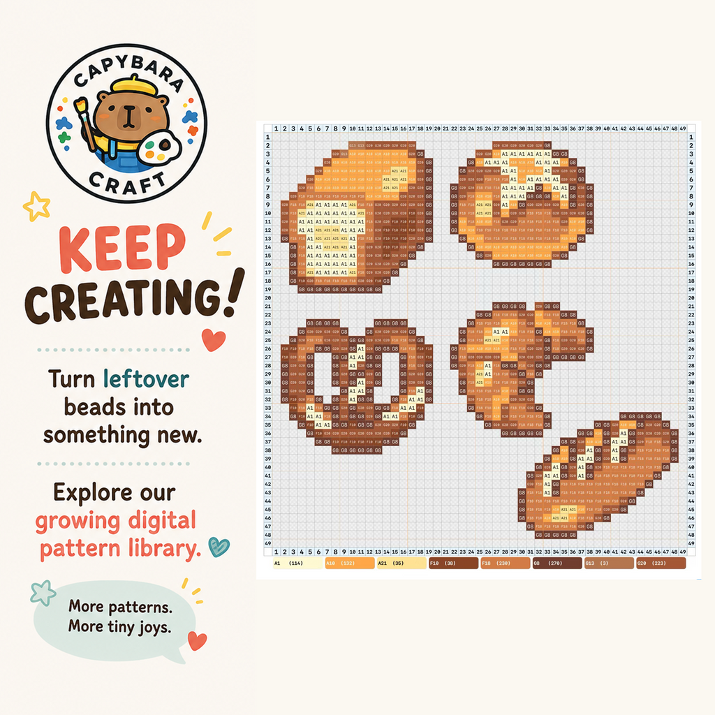 Little Bakery DIY Fuse Bead Kit