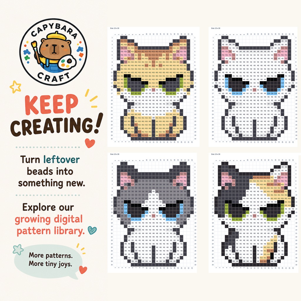 Cute Cats DIY Fuse Bead Kit